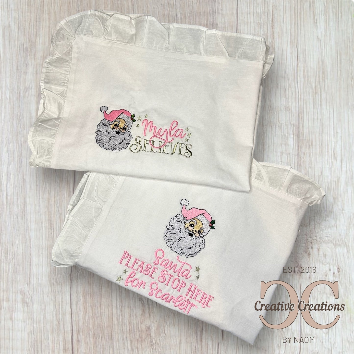Believes Santa Pillowcase