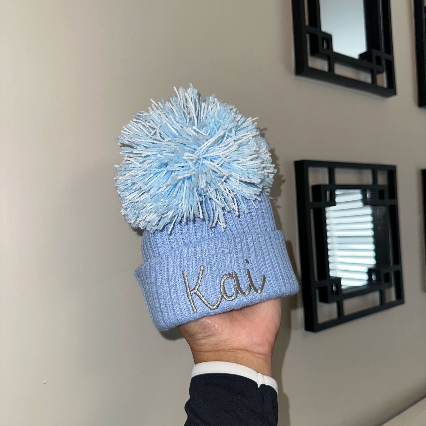 Baby Pom Pom Hat