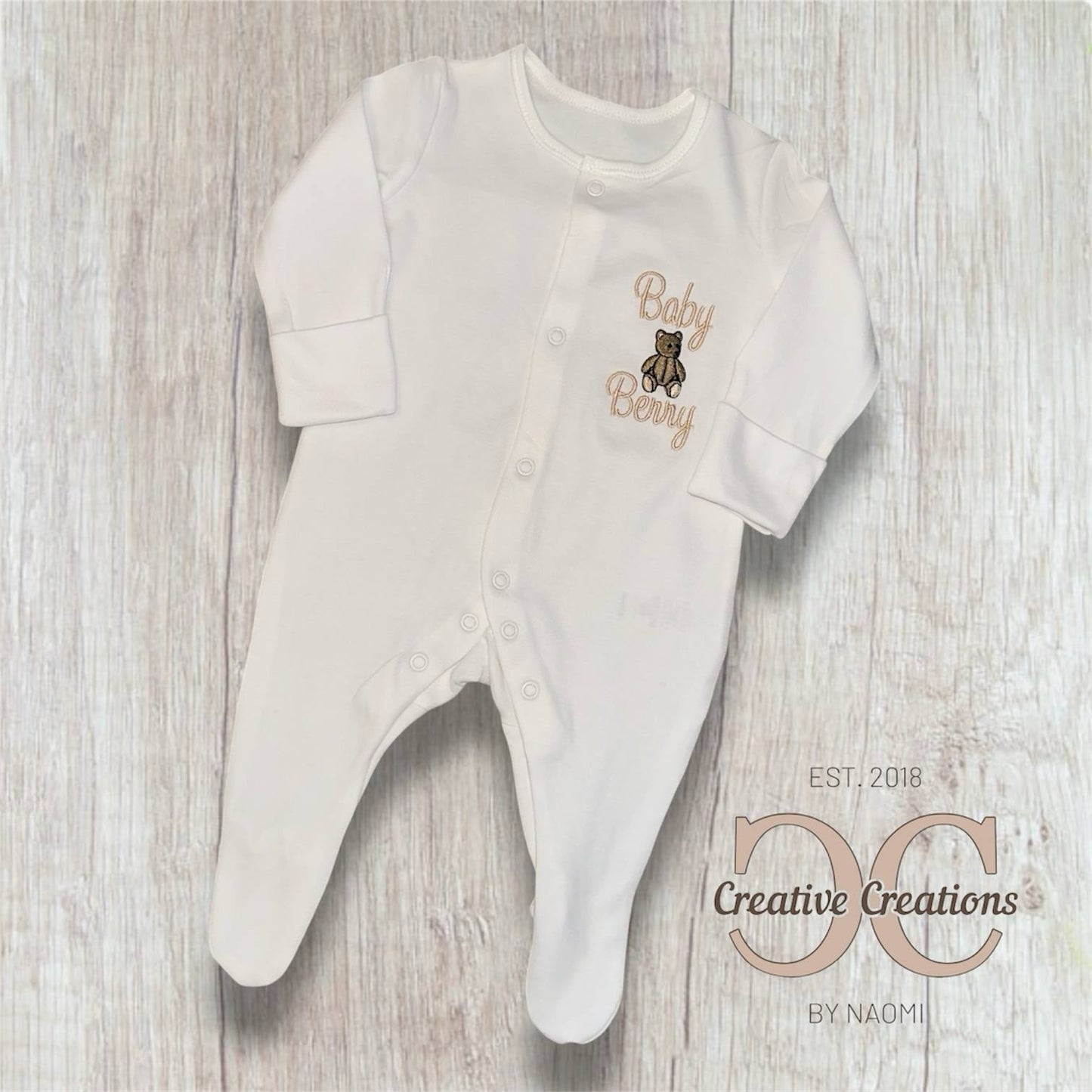 Teddy Bear Babygrow