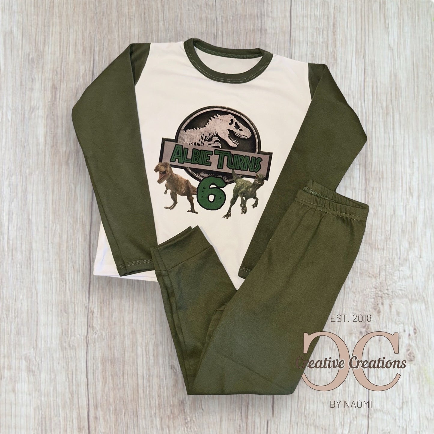 Jurassic Park Birthday PJ’s