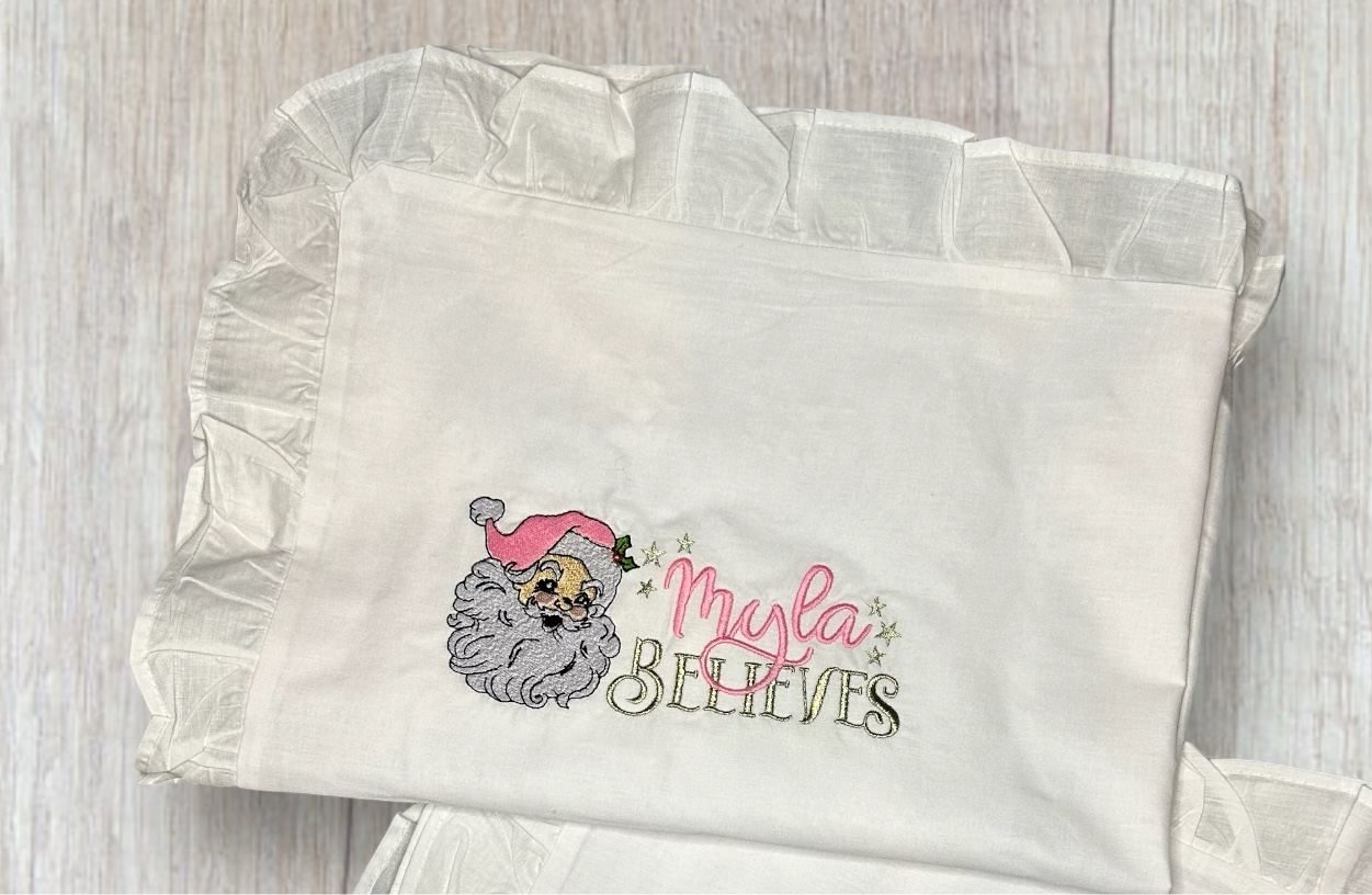 Believes Santa Pillowcase
