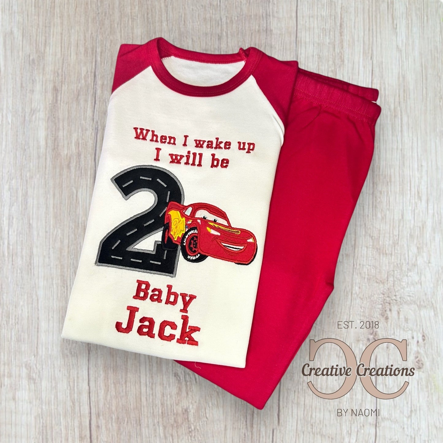 Cars Birthday PJ’s