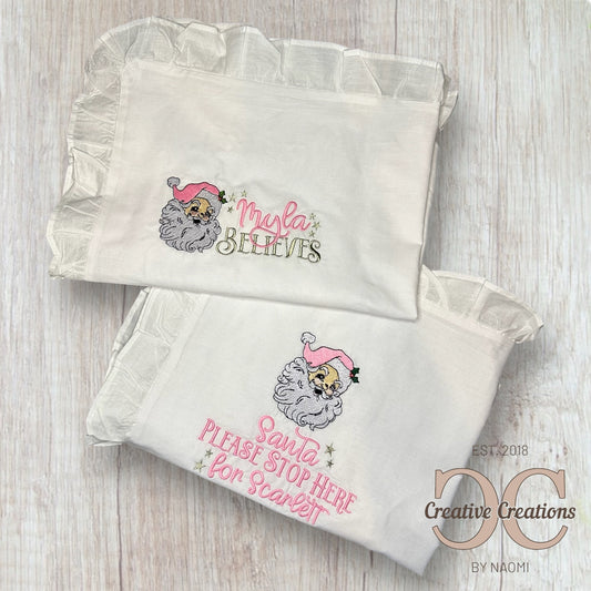 Believes Santa Pillowcase