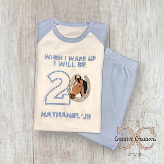 Horse Birthday Pyjamas