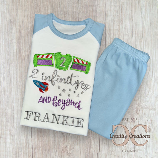 2 Infinity and Beyond Birthday PJ’s