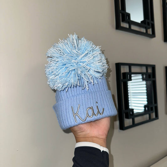 Baby Pom Pom Hat
