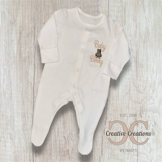 Teddy Bear Babygrow