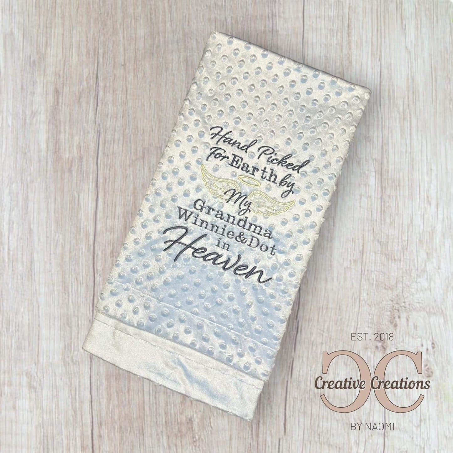 Hand Picked For Earth Dimple Blanket