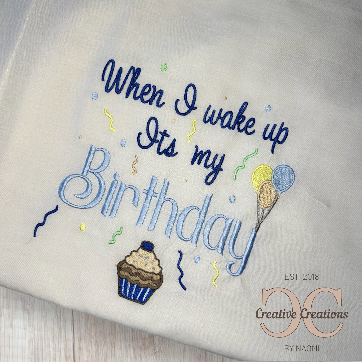 Birthday Pillowcase