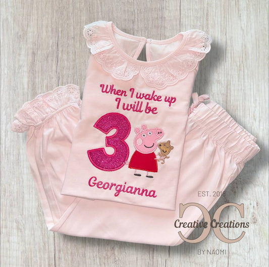 Peppa Pig Birthday Pyjamas