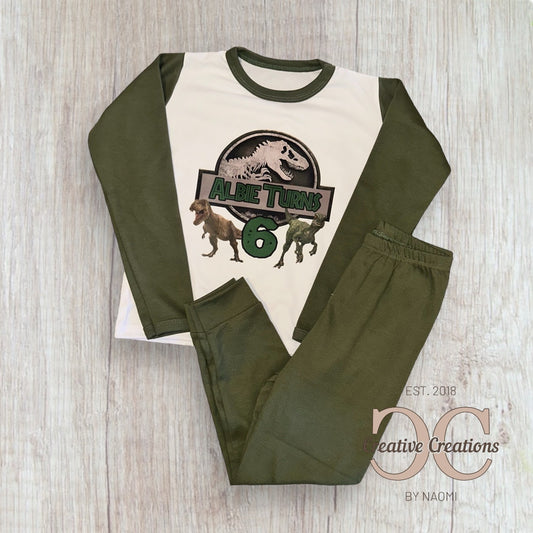 Jurassic Park Birthday PJ’s