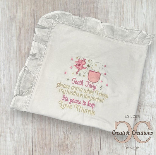 Tooth Fairy Pillowcase Girls