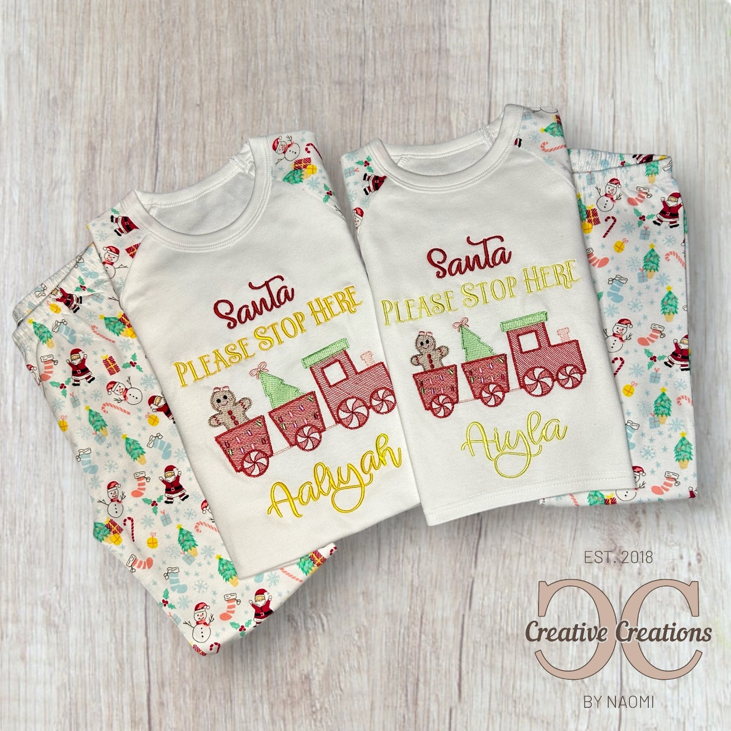 Santa Please Stop Here Pyjamas
