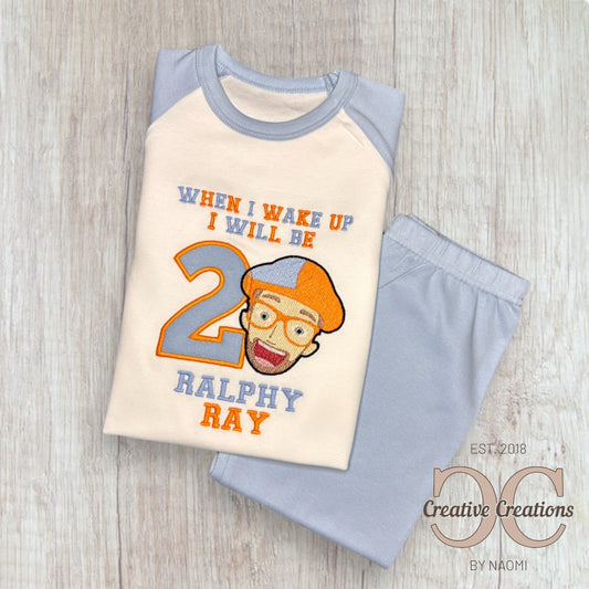 Blippi Birthday Pyjamas